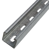 Rubicon Solarstrut, slotted 1.6mm, HDG steel, 6.1m length - Rubicon Installer Portal